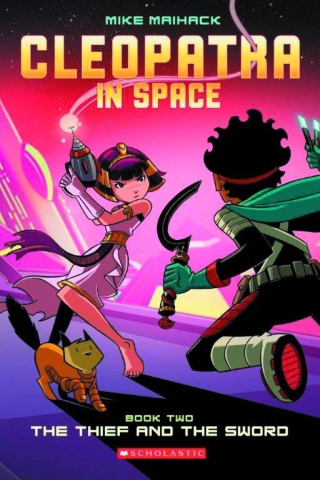 Cleopatra in Space Book 2: The Thief and the Sword (SC) cover image