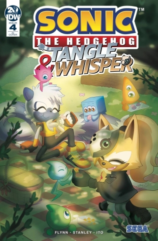 SONIC THE HEDGEHOG TANGLE & WHISPER #4 10 COPY (OF 4) cover image