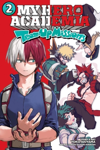 MY HERO ACADEMIA TEAM-UP MISSIONS GN VOL 02 cover image