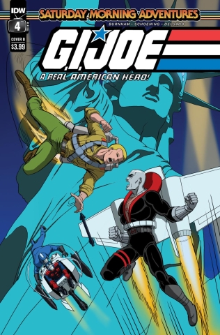 G.I. Joe: A Real American Hero—Saturday Morning Adventures #4 Variant B (Houston) cover image