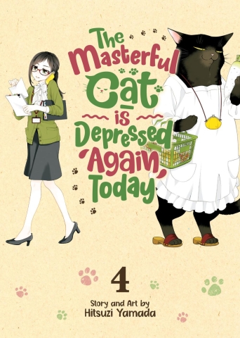 The Masterful Cat Is Depressed Again Today Vol. 4 cover image