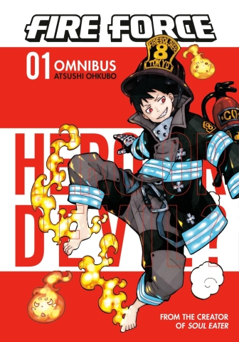 Fire Force Omnibus Vol. 1 cover image