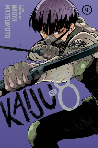 Kaiju No. 8 Vol. 4 cover image