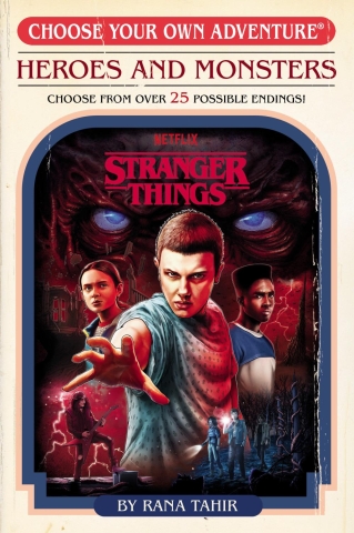 STRANGER THINGS HEROES AND MONSTERS CHOOSE YOUR OWN ADVENTURE TP cover image