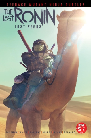 TEENAGE MUTANT NINJA TURTLES THE LAST RONIN--LOST YEARS #5 VAR C RAHZZAH CVR C cover image
