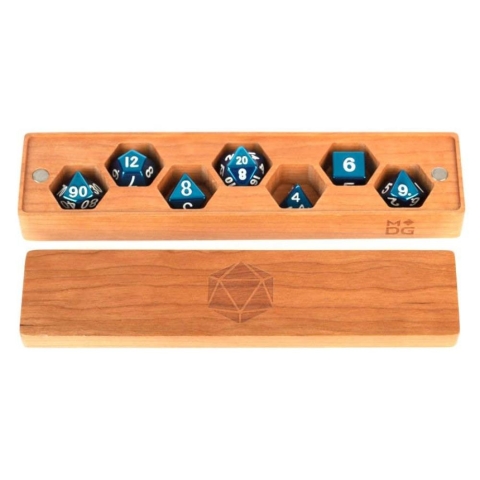 Premium Wood Dice Vault: Cherry cover image