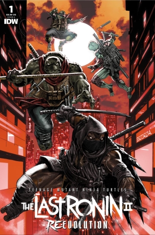 TEENAGE MUTANT NINJA TURTLES THE LAST RONIN II--RE-EVOLUTION #1 COVER A ESCORZAS cover image