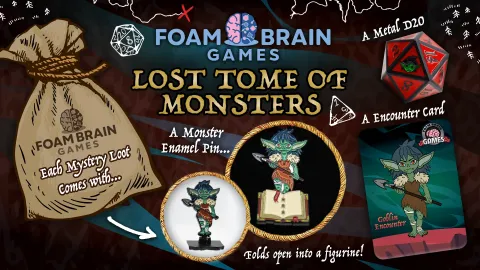 Foam Brain Games: Mystery Loot — Lost Tome of Monsters cover image
