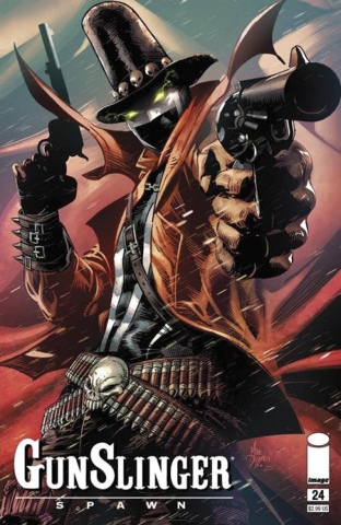 GUNSLINGER SPAWN #24 CVR A MIKE DEODATO cover image