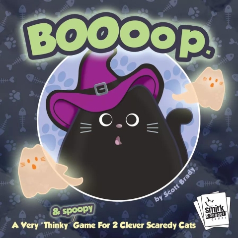BOOoop. & spoopy: A Very "Thinky" Game for 2 Clever Scaredy Cats cover image