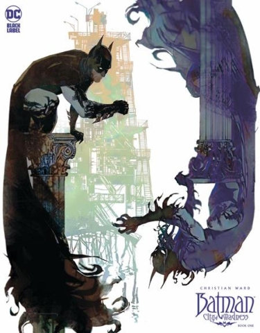 BATMAN CITY OF MADNESS #1 CVR B BILL SIENKIEWICZ VAR OF 3 cover image