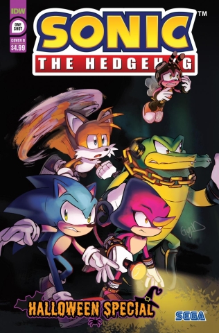 SONIC THE HEDGEHOG HALLOWEEN SPECIAL VAR B DUTREIX CVR B cover image