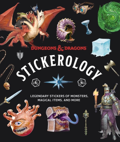 DUNGEONS AND DRAGONS STICKEROLOGY cover image