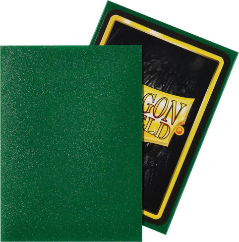Dragon Shields 100 Matte Emerald cover image