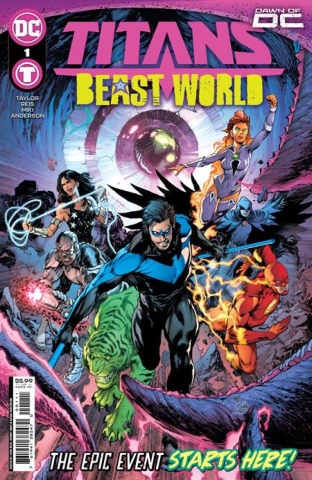 TITANS BEAST WORLD #1 (OF 6) CVR A IVAN REIS & DANNY MIKI cover image