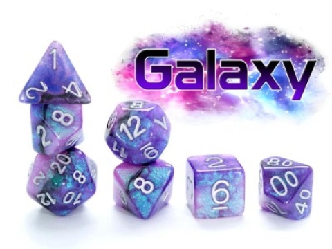 Galaxy Aether Dice - 7 Die Sets cover image