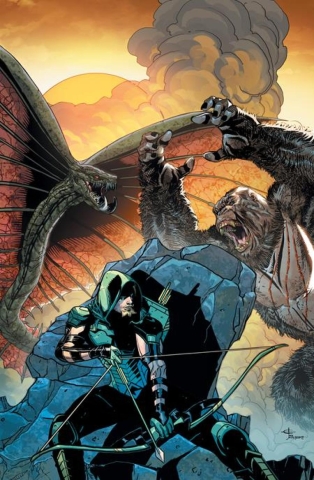 JUSTICE LEAGUE VS GODZILLA VS KONG #3 (OF 7) CVR A DREW JOHNSON cover image
