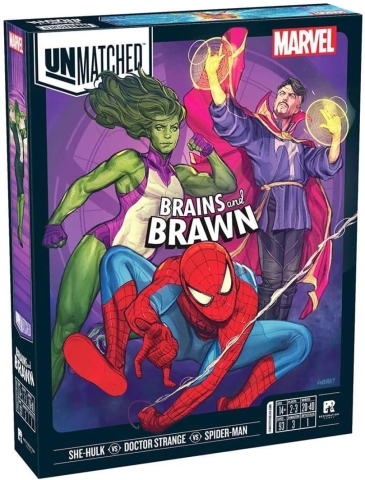 Unmatched: Marvel - Brains and Brawn cover image