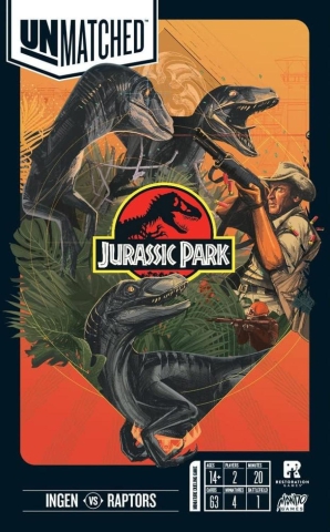 Unmatched: Jurassic Park - InGen vs. Raptors cover image