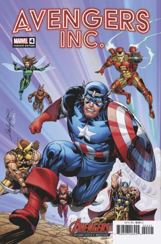 AVENGERS INC 4 SALVADOR LARROCA AVENGERS 60TH VAR CVR B cover image