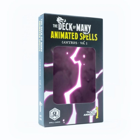 Deck of Many Animated Spells: Cantrips Vol. 1 cover image