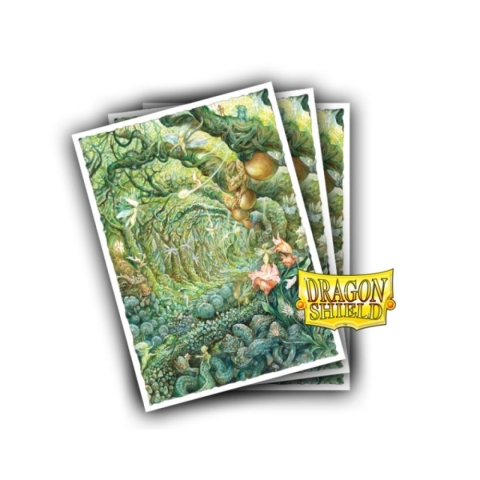 Dragon Shield Matte Sleeves - Gaea In Bloom (Omar Rayyan) cover image