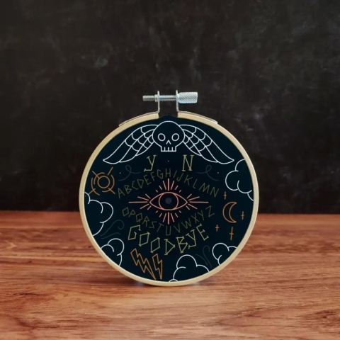 Holly Oddly - Embroidery Kit: Spirit Board cover image