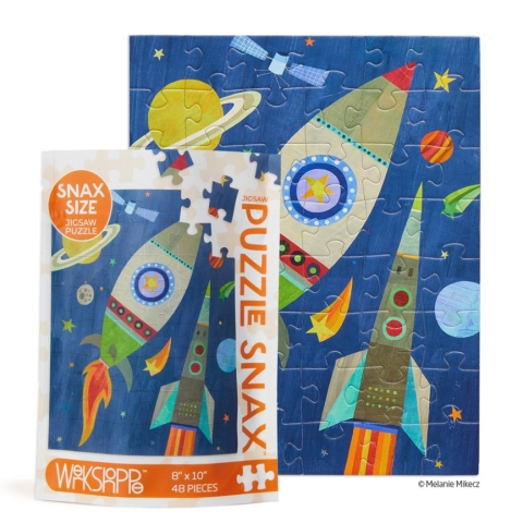 WerkShoppe - Outer Space (48 Piece Kids Puzzle Snax) cover image