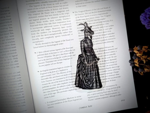 Little Black Bats - Victorian Creature Bookmark cover image