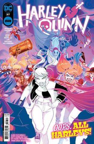 HARLEY QUINN #37 CVR A SWEENEY BOO & FRIENDS cover image