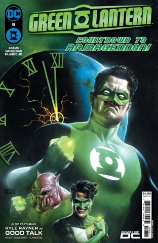 GREEN LANTERN #8 CVR A STEVE BEACH cover image