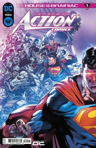 ACTION COMICS #1064 CVR A RAFA SANDOVAL CONNECTING (HOUSE OF BRAINIAC) cover image