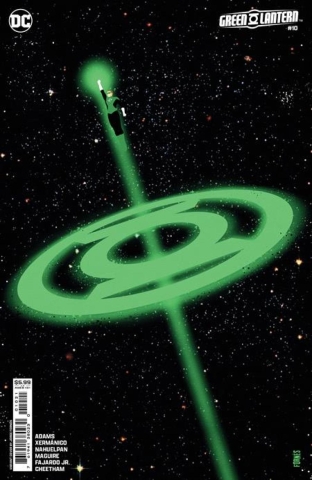 GREEN LANTERN #10 CVR C JORGE FORNES CARD STOCK VAR (HOUSE OF BRAINIAC) cover image