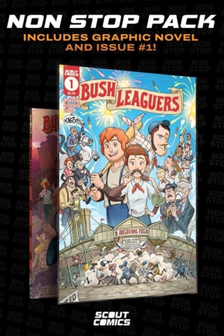 BUSH LEAGUERS COLLECTORS PACK #1 AND COMPLETE TP (NONSTOP) cover image