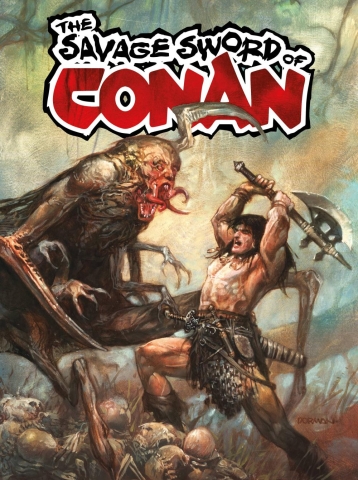 SAVAGE SWORD OF CONAN #2 CVR A DORMAN OF 6 cover image