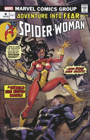 SPIDER-WOMAN #6 BELEN ORTEGA VAMPIRE VAR CVR B cover image