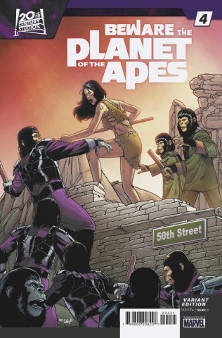 BEWARE THE PLANET OF THE APES #4 RAMON ROSANAS VAR CVR B cover image