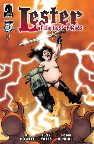 LESTER OF THE LESSER GODS #1 CVR B ERIC POWELL cover image