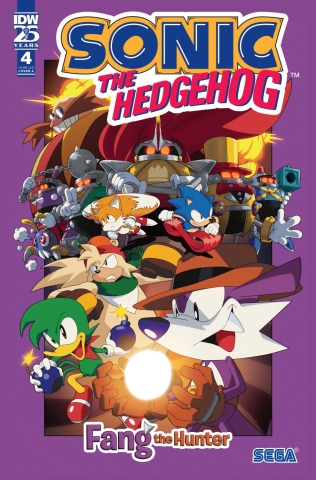 SONIC THE HEDGEHOG FANG THE HUNTER #4 COVER A HAMMERSTROM CVR A cover image