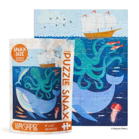 WerkShoppe - Deep Sea Adventure (48 Piece Kids Puzzle Snax) cover image