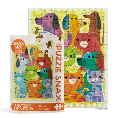 WerkShoppe - Tats And Dods (48 Piece Kids Puzzle Snax) cover image