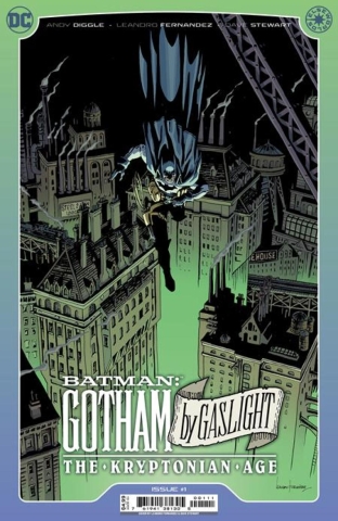 BATMAN GOTHAM BY GASLIGHT THE KRYPTONIAN AGE #1 (OF 12) CVR A LEANDRO FERNANDEZ cover image