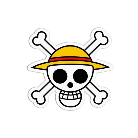 Girls Printing House - One Piece: Straw Hat Pirates Sticker cover image