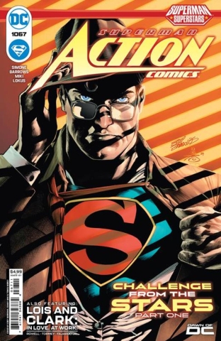 ACTION COMICS #1067 CVR A EDDY BARROWS & DANNY MIKI cover image