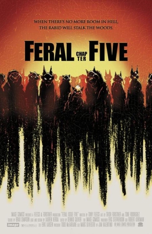 FERAL #5 CVR B TONY FLEECS & TRISH FORSTNER MOVIE HOMAGE VAR cover image