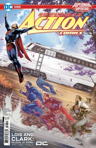 ACTION COMICS #1068 CVR A EDDY BARROWS & DANNY MIKI cover image