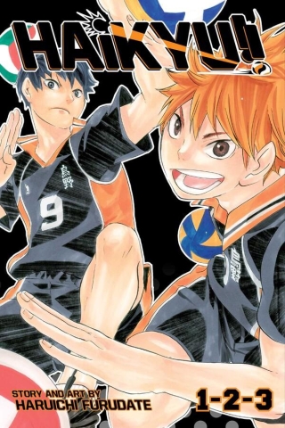 Haikyu!! Vols. 1-3 Omnibus cover image