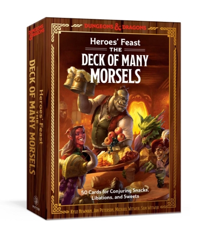 Heroes' Feast: The Deck of Many Morsels - 50 Cards for Conjuring Snacks, Libations, and Sweets cover image