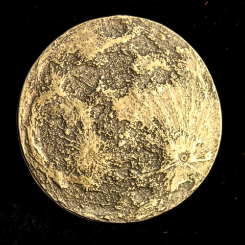 Shire Post Mint: Small Harvest Moon Brass Coin cover image