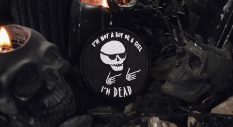 GRRRL Spells Patch: I'm Not A Boy Or A Girl—I'm Dead cover image